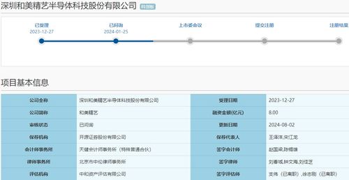 和美精藝IPO問詢回應(yīng) 低端產(chǎn)品收入占近六成，技術(shù)先進(jìn)性遭監(jiān)管追問
